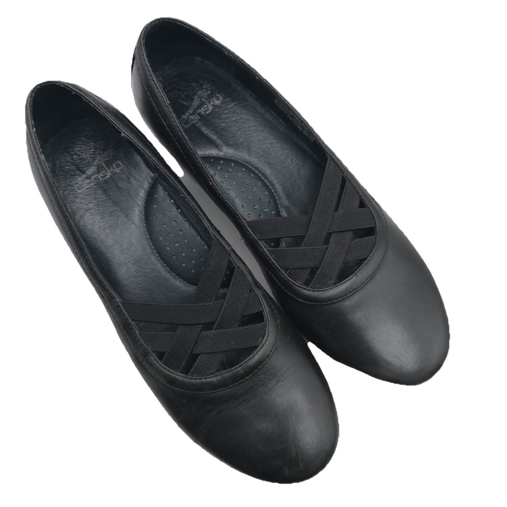 Dansko Tilda Black Clogs